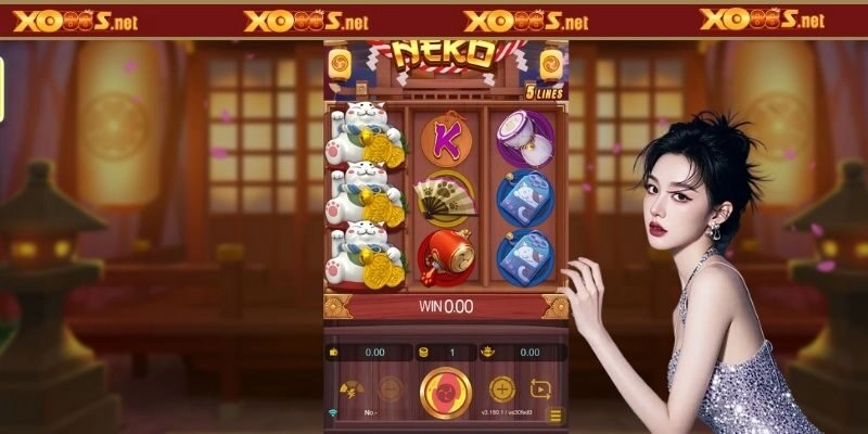 Các biểu tượng điển hình xuất hiện trong Neko may mắn